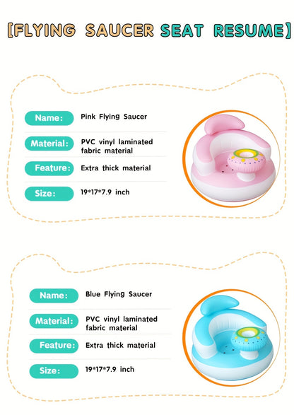 Cadeira inflável infantil para refeições