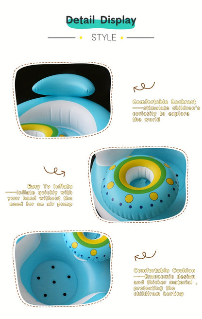 Cadeira inflável infantil para refeições