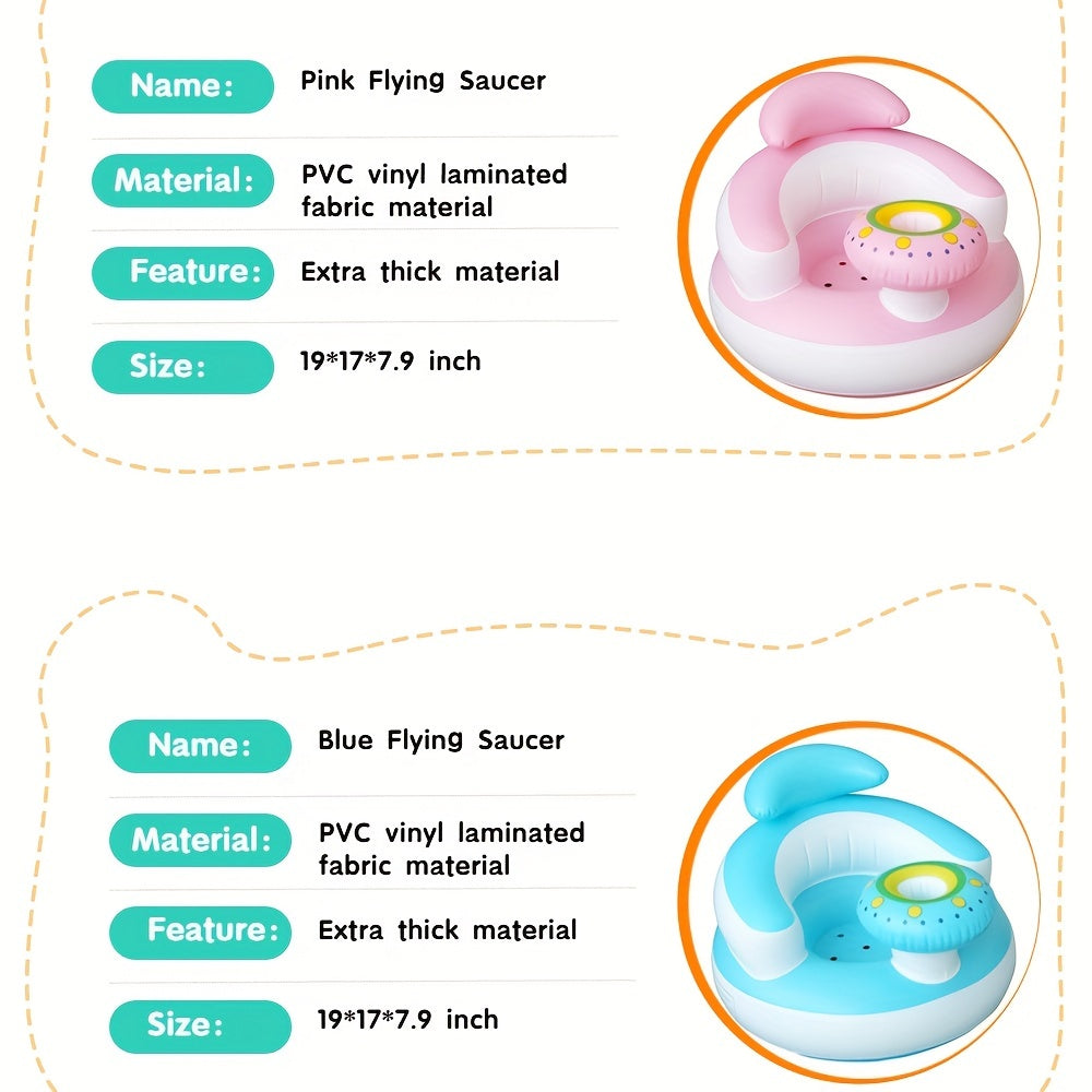 Cadeira inflável infantil para refeições