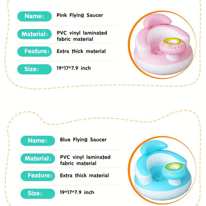 Cadeira inflável infantil para refeições