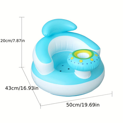 Cadeira inflável infantil para refeições
