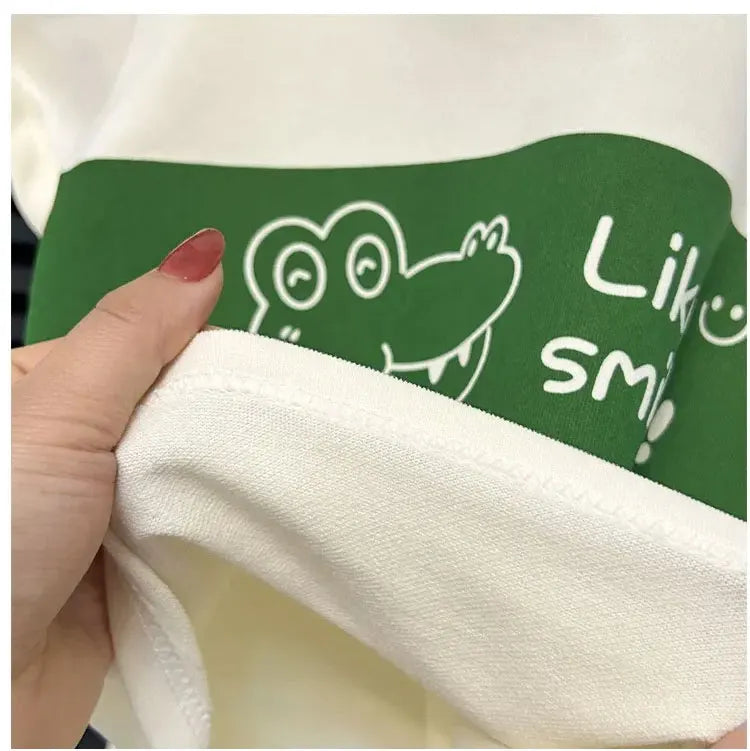 Conjunto infantil camiseta e shorts, 2 peças, manga curta, roupa infantil para bebês e crianças pequenas, conjunto listrado.