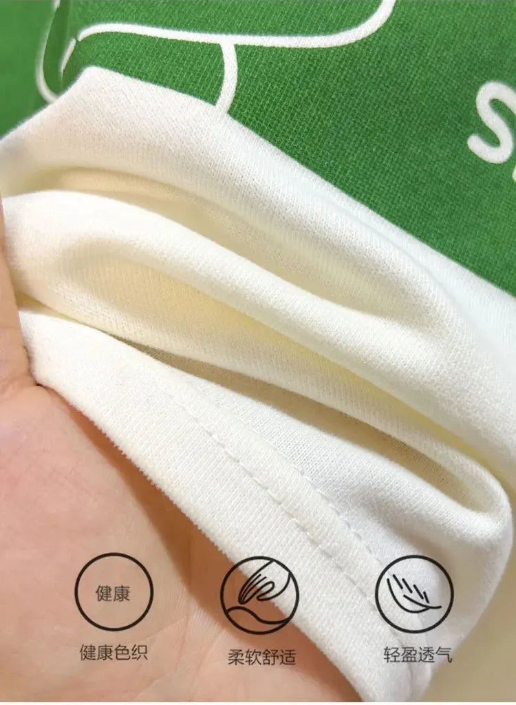 Conjunto infantil camiseta e shorts, 2 peças, manga curta, roupa infantil para bebês e crianças pequenas, conjunto listrado.